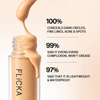 FLICKA Silk Touch & Blend & Shine Face Trio Deal | Hydrating Primer + SPF Foundation + Concealer