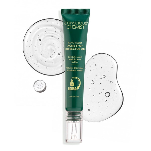 Rapid Relief Acne Spot Corrector Gel (15g)| Triple-Action Treatment For Men & Women