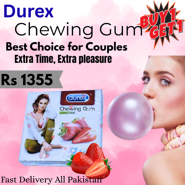 Durex Chewing Gum – Longtime SupportFree Home Delivery